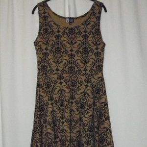 Sleeveless burn out Velvet Dress